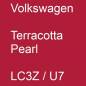 Preview: Volkswagen, Terracotta Pearl, LC3Z / U7.